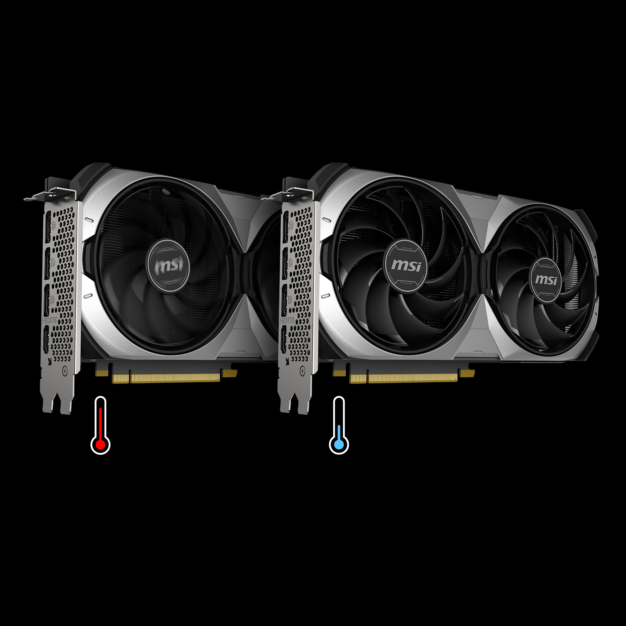 MSI Ventus GeForce RTX 4070 12GB GDDR6X PCI Express 4.0 ATX Video Card RTX  4070 VENTUS 2X 12G OC